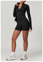 Load image into Gallery viewer, Seamless Contour Performance Fabric Two Piece Yoga Set