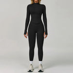 Load image into Gallery viewer, Two Piece Contour Seamless Performance Yoga Ensemble