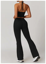 Load image into Gallery viewer, Racer Back Breathable Contour Light Weight Sports Bra Nylon