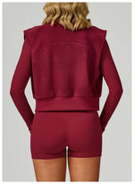 Load image into Gallery viewer, Winter Velvet Contoured High Neck Performance Cozy Vest