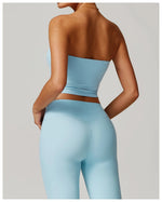 Load image into Gallery viewer, Sculpted Strapless Yoga Vest Contoured Support Brassiere