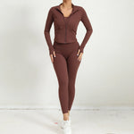 Load image into Gallery viewer, Ultra Premium Contour Performance Yoga Tracksuit Breathable