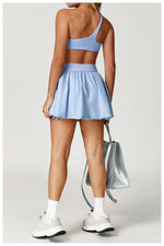 Load image into Gallery viewer, Two Piece Yoga Set Contoured Ribbed Performance Wear