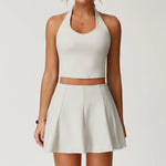 Load image into Gallery viewer, Luxurious Contouring Seamless Halter Set Performance