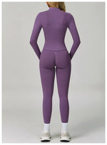 Load image into Gallery viewer, Two Piece Contour Seamless Performance Yoga Ensemble
