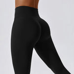 Load image into Gallery viewer, Seamless High Waist Contour Yoga Leggings Performance