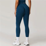 Load image into Gallery viewer, Seamless High Waist Studio Leggings With Breathable Fabric