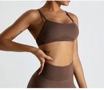 Load image into Gallery viewer, Seamless Two Piece Contour Performance Leggings Set Nylon