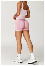 Load image into Gallery viewer, High Waist Sandwashed Performance Yoga Shorts LuxeLine