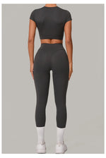 Load image into Gallery viewer, Luxurious Contour Performance Yoga Sculpt Set Silhouette