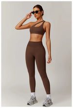 Load image into Gallery viewer, Seamless Contour Performance Yoga Ensemble