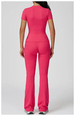 Load image into Gallery viewer, 2 Piece Seamless Yoga Set Performance Leggings Luxe