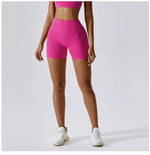 Load image into Gallery viewer, High Waist Yoga Shorts Contour Moisture Wicking Breathable
