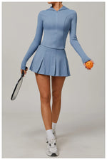 Load image into Gallery viewer, 2 Piece Contoured Performance Athleisure Set Nylon