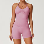Load image into Gallery viewer, Two Piece Yoga Set Seamless Contour Performance Wear