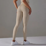 Load image into Gallery viewer, Ribbed Scrunch Contour Seamless High Waist Leggings