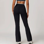 Load image into Gallery viewer, Luxurious High Waist Contoured Bell Bottom Leggings