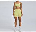 Load image into Gallery viewer, Seamless Contour 2 Piece Sculpted Yoga Wear Breathable