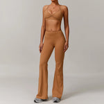 Load image into Gallery viewer, Seamless Contour Two Piece Yoga Set Luxe Performance Wear