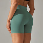 Load image into Gallery viewer, Luxurious High Waist Breathable Yoga Shorts Contour