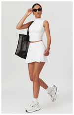 Load image into Gallery viewer, Two Piece Contoured Athleisure Set