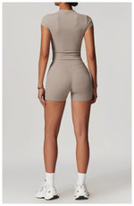 Load image into Gallery viewer, Luxurious Breathable High Waist Yoga Shorts For Running