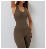 Load image into Gallery viewer, Seamless Contour Sculpt One Piece Yoga Bodysuit Set
