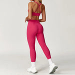 Load image into Gallery viewer, Luxuriously Seamless 2 Piece High Waist Set Contouring