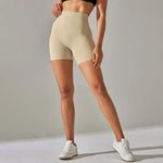 Load image into Gallery viewer, Luxurious High Waist Breathable Yoga Shorts Contour