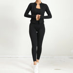 Load image into Gallery viewer, Ultra Premium Contour Performance Yoga Tracksuit Breathable