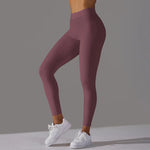 Load image into Gallery viewer, Seamless Contour High Waist Yoga Leggings Performance