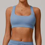 Load image into Gallery viewer, Cross Back Contour Seamless Performance Wear Bra Luxe