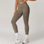 Load image into Gallery viewer, Seamless High Waist Studio Leggings With Breathable Fabric