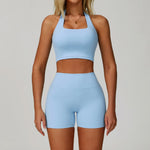 Load image into Gallery viewer, 2 Piece Contouring Sculpted Yoga Ensemble Performance