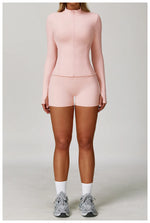 Load image into Gallery viewer, Premium Breathable Long Sleeve Performance Gym Top Nylon