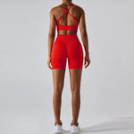 Load image into Gallery viewer, Seamless Contour 2 Piece Sculpted Yoga Wear Breathable