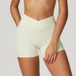 Load image into Gallery viewer, High Waist Contour Seamless Yoga Shorts Performance