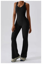 Load image into Gallery viewer, Seamless Contour Studio Jumpsuit Breathable Nylon Knit