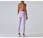 Load image into Gallery viewer, Cross Back Strappy Seamless Bralette Soft Nylon Spandex