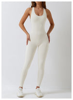 Load image into Gallery viewer, Seamless Contour Sculpt One Piece Yoga Bodysuit Set