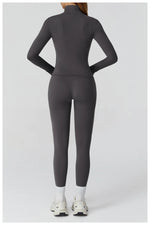 Load image into Gallery viewer, Contour Performance High Waist Athleisure Set Seamless