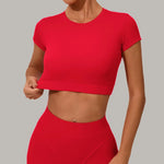 Load image into Gallery viewer, Premium Quick Dry Yoga Tee With Light Weight Sleeves