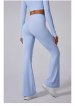 Load image into Gallery viewer, High Waist Contoured Flared Soft Leggings With Coverage