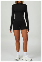 Load image into Gallery viewer, 2 Piece Contouring Sculpted Yoga Ensemble Performance