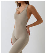 Load image into Gallery viewer, Seamless Contour Sculpt One Piece Yoga Bodysuit Set