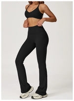 Load image into Gallery viewer, Soft Stretch Contour Two Piece Yoga Silhouette Leggings