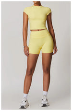 Load image into Gallery viewer, 2 Piece Premium Contoured Leggings Set For Performance