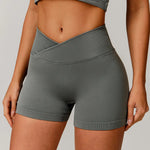 Load image into Gallery viewer, Seamless High Waist Studio Shorts Performance Luxe Elite
