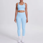 Load image into Gallery viewer, Ultra Luxe Contour Yoga Wear 2 Piece Leggings Nylon