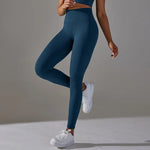 Load image into Gallery viewer, Ribbed Scrunch Contour Seamless High Waist Leggings